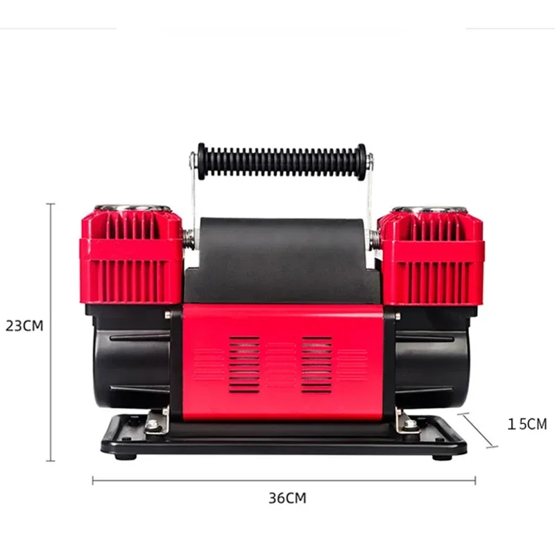 Vehicle-mounted Air Pump Double-cylinder High-pressure High-power Off-road Vehicle Large Truck Car Tire Air Pump