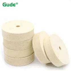 1 Pc Diameter 75mm Wool Felt Polishing Wheel Cloth Buffing Disc Jewelry Mirror Sanding Pads For Dremel Drill Rotary Tool