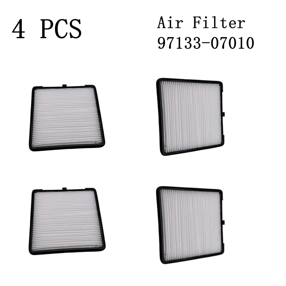 Высококачественный автомобильный фильтр кондиционера для Hyundai I10 1-й/2-й для KIA Picanto 1-й/2-й # 97133-07010 # 97133-0X900 # 9713307000