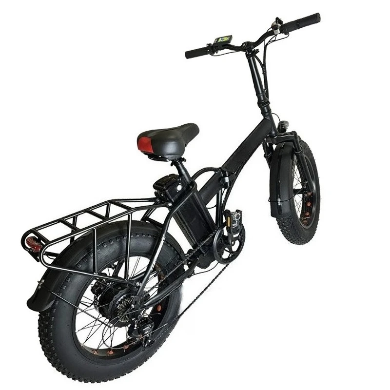 AliExpress NONE Foldable Lithium‑ion Electric Assist Bike Variable‑Speed Adult E‑Bike For Snow Beach Sand Cross‑Terrain Travel