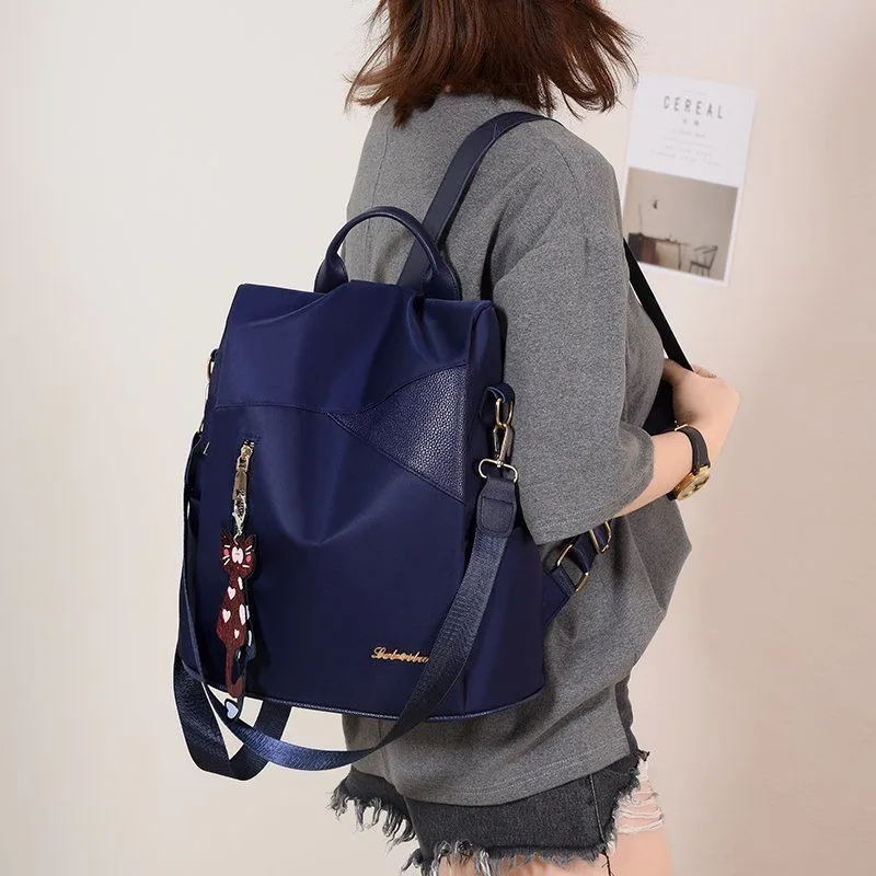 Fashion Backpack Women Waterproof Oxford Cloth School Bags for Teenage Girls Casual Ladies Shoulder Bags Large Travel Backpack