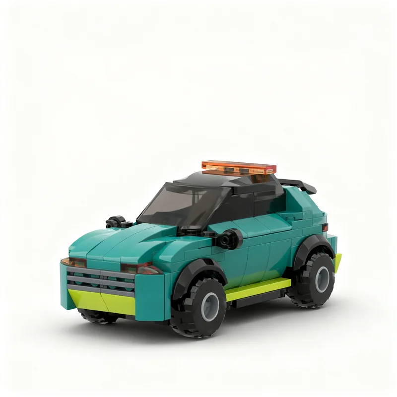188ピース-moc-f1-アストンマーティン-メディカルカー-シティチャンピオン-モデル-ビルディングブロック-おもちゃ-ディスプレイ-アート-アイデア-クラフト-誕生日-教育
