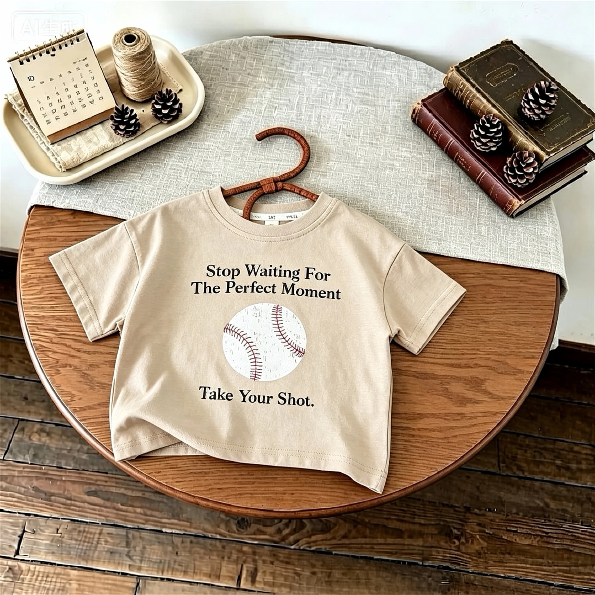 Summer Children's Clothes Short Sleeve Tees Tops Printed Ball Boys T-shirt Kids Fashion Popular Printed Tshirts Crewneck T Shirt