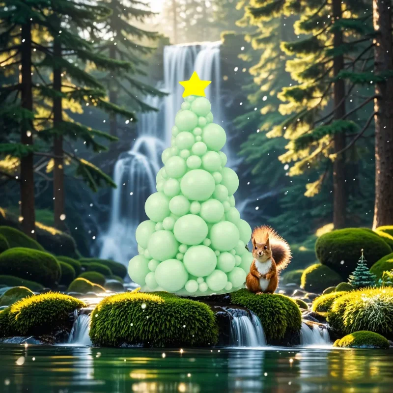 3D Blase Weihnachtsbaum Kerze Silikonform DIY Stern Baum Tannenzapfen Aromatherapie Kerze Gipsform Weihnachtsdekoration Geschenke
