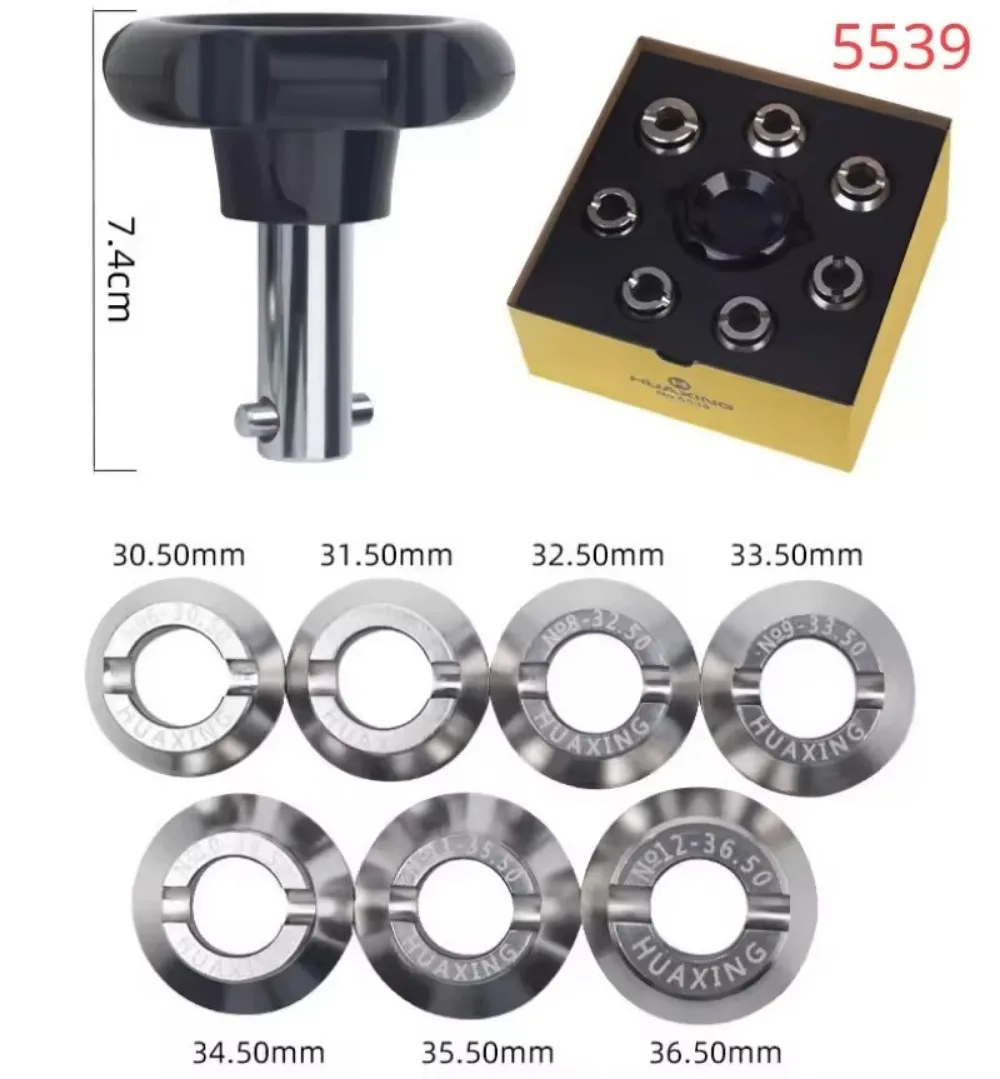 Watch Back Case Opener Size 30.5mm-36.5mm Watch Repair Tools Set for Rolex mold with handle