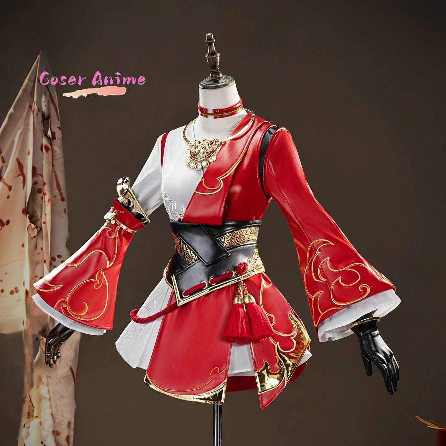 

Honor of Kings Yunying: Heart of Blazing Prairie Cosplay Costume Uniform for Halloween, Carnival & Christmas Parties