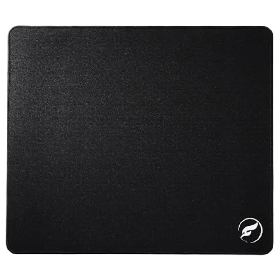 Odin Infinity V2 XL Gaming Mouse Pad - Hybrid Textured Cloth, Stitched Edges, Non-Slip Base, 19 x 16.5 inches, Black