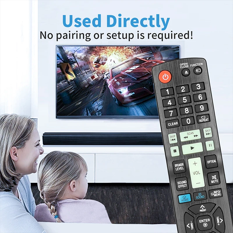 AKB73635401 Remote Control For LG Blu-ray DVD Home Theater S73T3-C S73T1-W T2 W3-2 S73T1-S/C/W T2 W3-2 S73T3-S/C BH7230BW