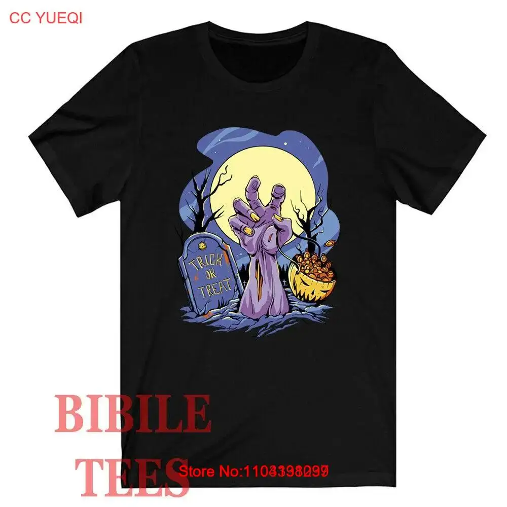 ゾンビハロウィンブラックTシャツサイズsから5xl