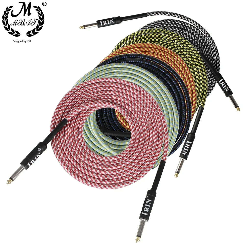 3M Guitar Noise Reduction Line Braided Shielded Cable Guitar Cable No Noise Audio Wire Cord Line for Electric Guitar Bass