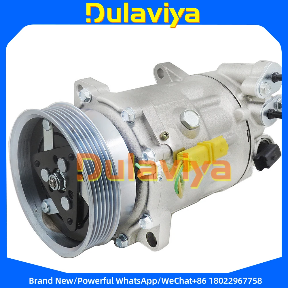 

Компрессор переменного тока для кондиционера PEUGEOT 407 607 CITROEN C5 C6 9656572180 9648138780 9663315580 9670022480 6453VJ 6453XW