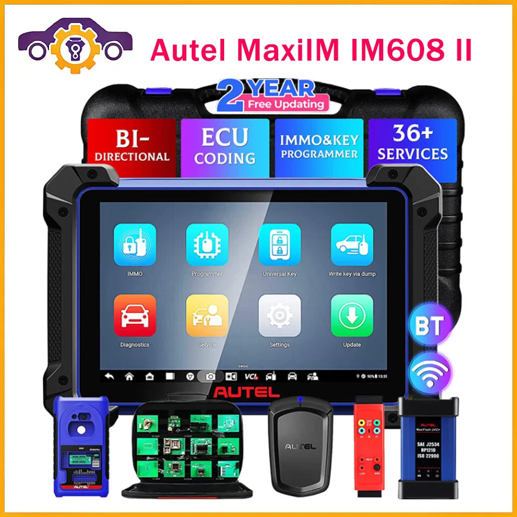 

Autel MaxiIM IM608 II IMMO Key Fob Programming Tool 2 Years Updates Updated of IM608PRO XP400PRO Key Programmer Diagnostic Tool