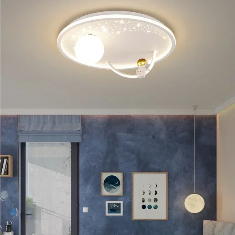 Imagem -03 - Lâmpada de Teto Moderna para Crianças Lustre de Teto para Quarto Infantil Decoração de Casa Iluminação para Meninos e Meninas 2024