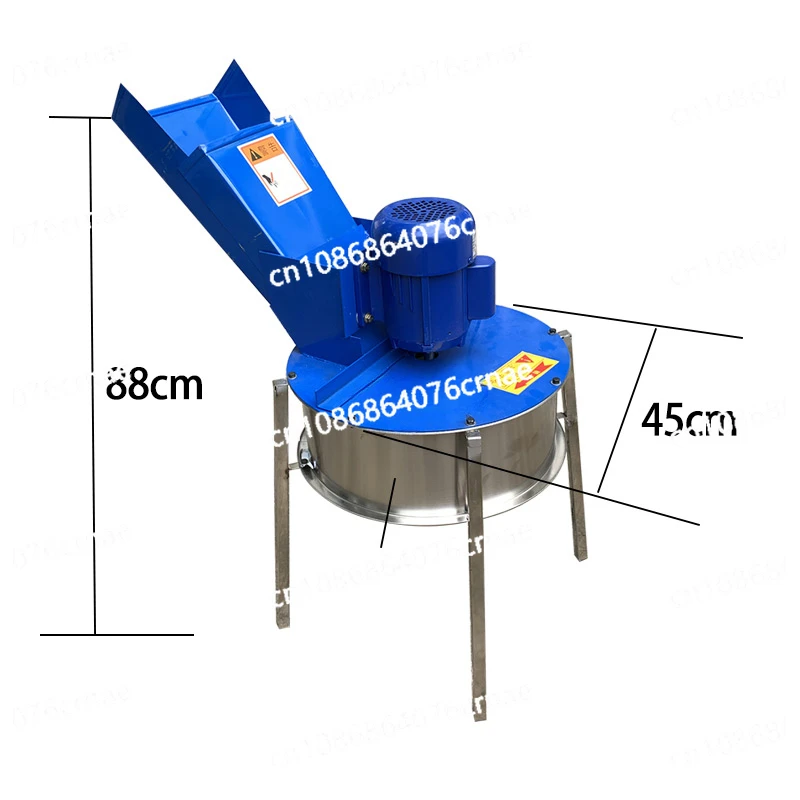 Stainless Steel Grass Cutter  Green Fodder Shredder, Radish and Sweet Potato Slicer, Agricultural Feed Processing Machine