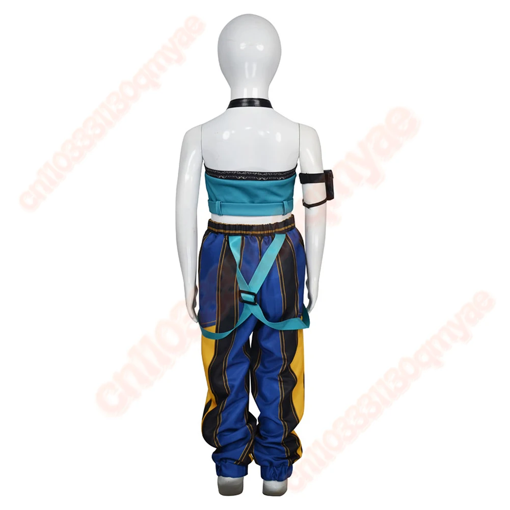 Kids Girls Rumi Zoey Mira Cosplay Costume Outfits KPop Demon Hunter Roleplay Children Set Halloween Carnival Party Suits 2025