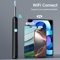 Ear Cleaner Camera 4.2MM WiFi Ear Wax Removal Tool Take Photo HD1080P Visual Ear Pick Ear Spoon Waterproof 6 LEDs USB C Charging