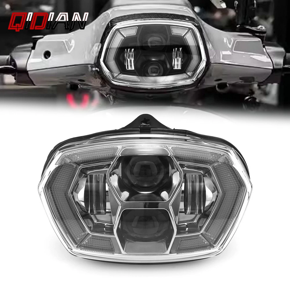

For Vespa Sprint 150 Sprint150 2017- 2024 Motorcycle Accessories Head Light Front Light High/Low Beam LED Headlight