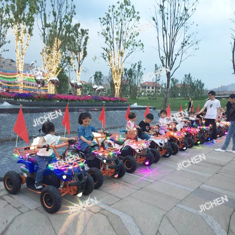 

JC Electric Little Bull ATV Four-wheel Off-Road Electric Vehicle Square Battery Car