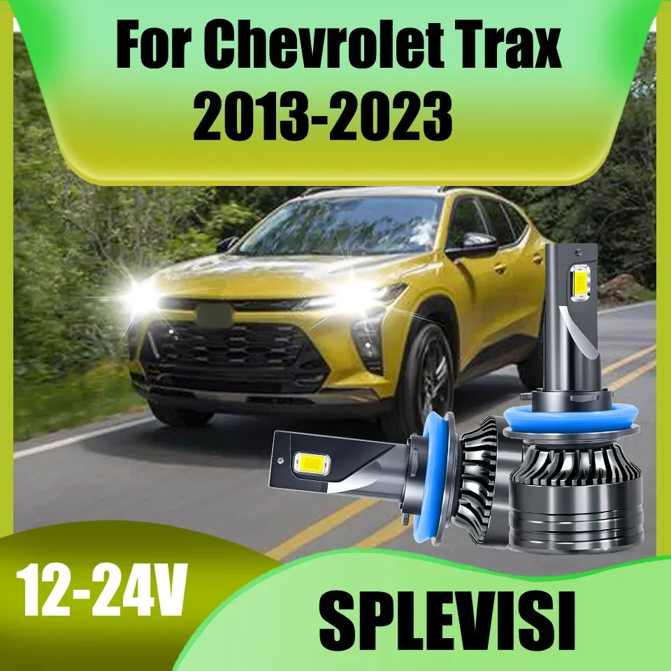 LED Headlight Bulbs Turbo Lamp Advanced Cooling System For Chevrolet Trax 2013-2023 2014 2015 2016 2017 2018 2019 2020 2021 2022