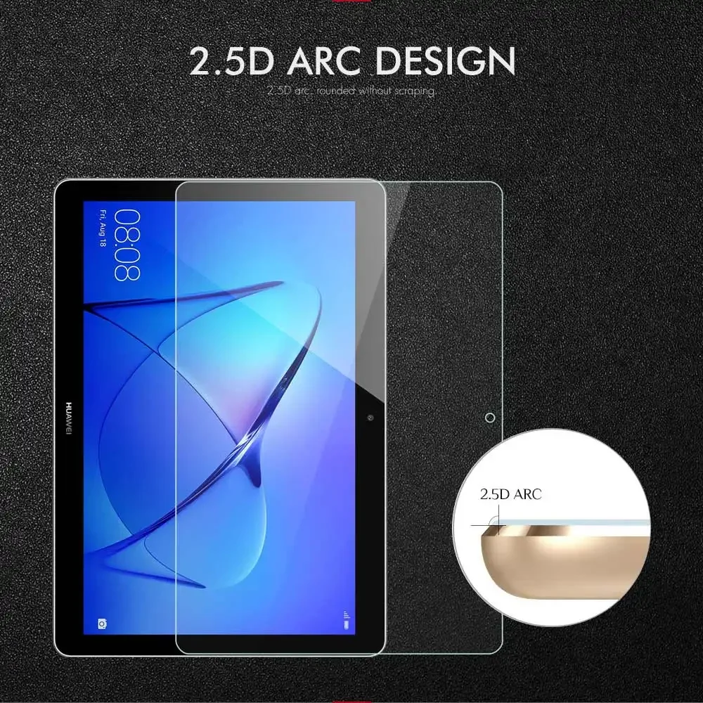 Tablet Tablet Protective Film Dust Proof Film for Huawei MediaPad T3 10 9.6-inch Bubble-free Tempered Glass