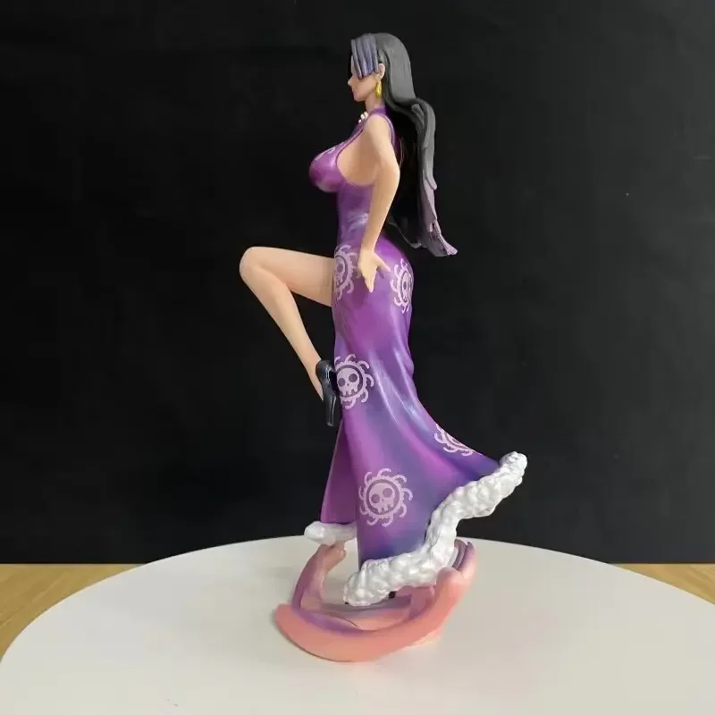 Nova uma peça anime menina figura boa hancock figura de ação pvc colecionável decoração modelo boneca crianças brinquedos presente brithday