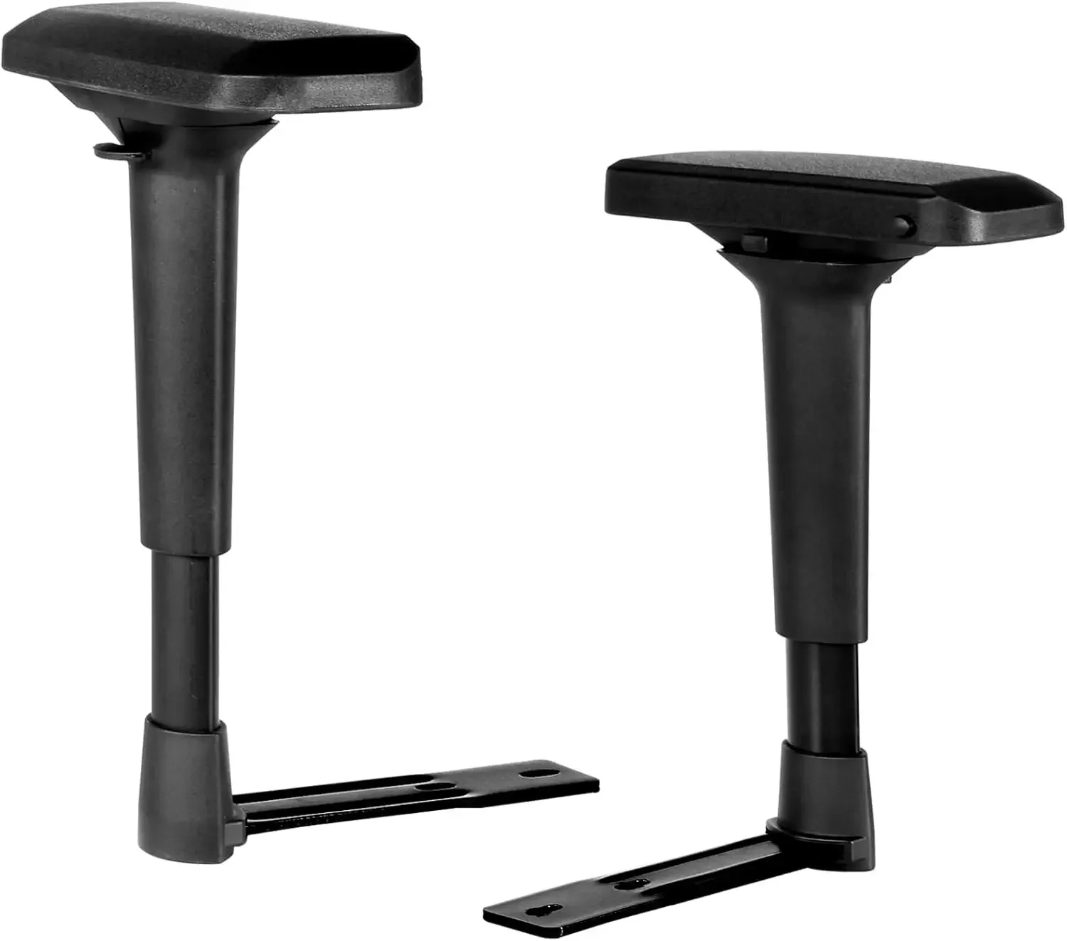 Height Adjustable Chair Arms Armrest Pair Replacement Parts Fits Most Office Gaming Boss Chairs,4D Black