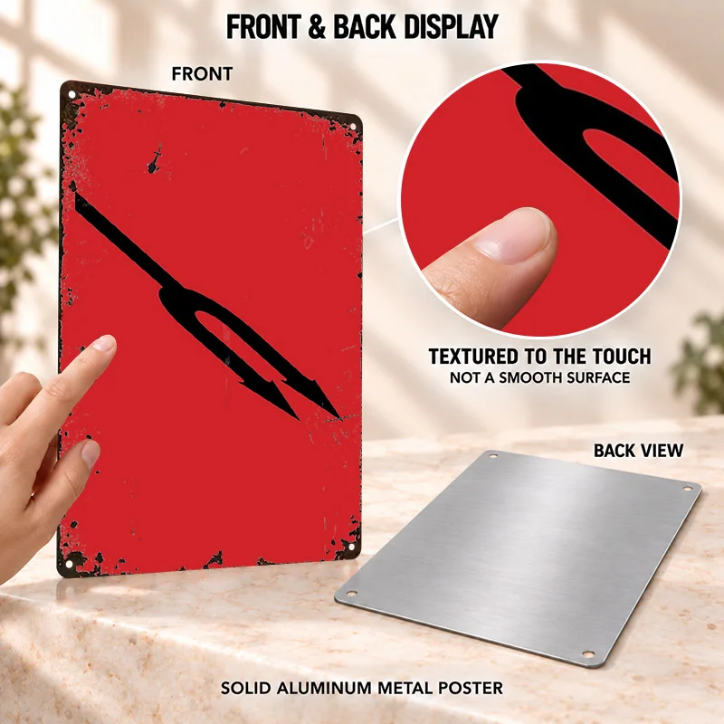 Queens of the Stone Age Aluminum Posters Album Inspired Portrait Home Office Wall Art Customized Metal Sign Gift For Rock Fans