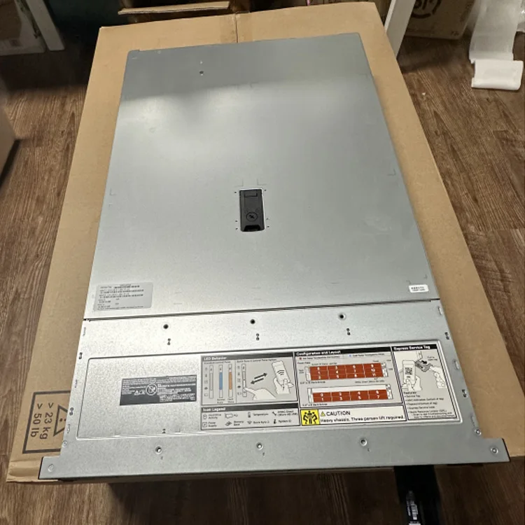 Original PowerEdge 2u X86 CPU Server R740 R740XD R750 R750XS R760 R760XS R760XD R760XD2 Gpu Ai Lagerung Rack Server