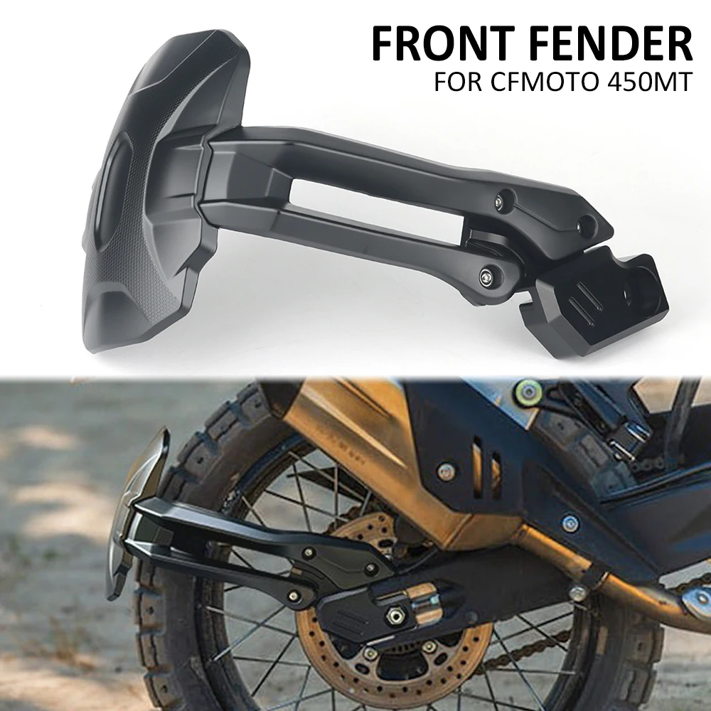 For CFMOTO 450MT 450 MT Motorcycle Accessories Rear Wheel Hugger Mudguard Rear Fender Mud Flap Splash Protection Guard