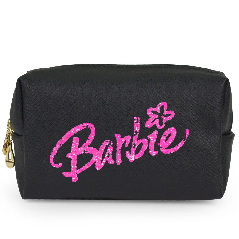 Kawaii Barbie borsa per il trucco delle donne borsa per cosmetici portatile borsa per la conservazione Mini borsa per rossetto borsa piccola borsa