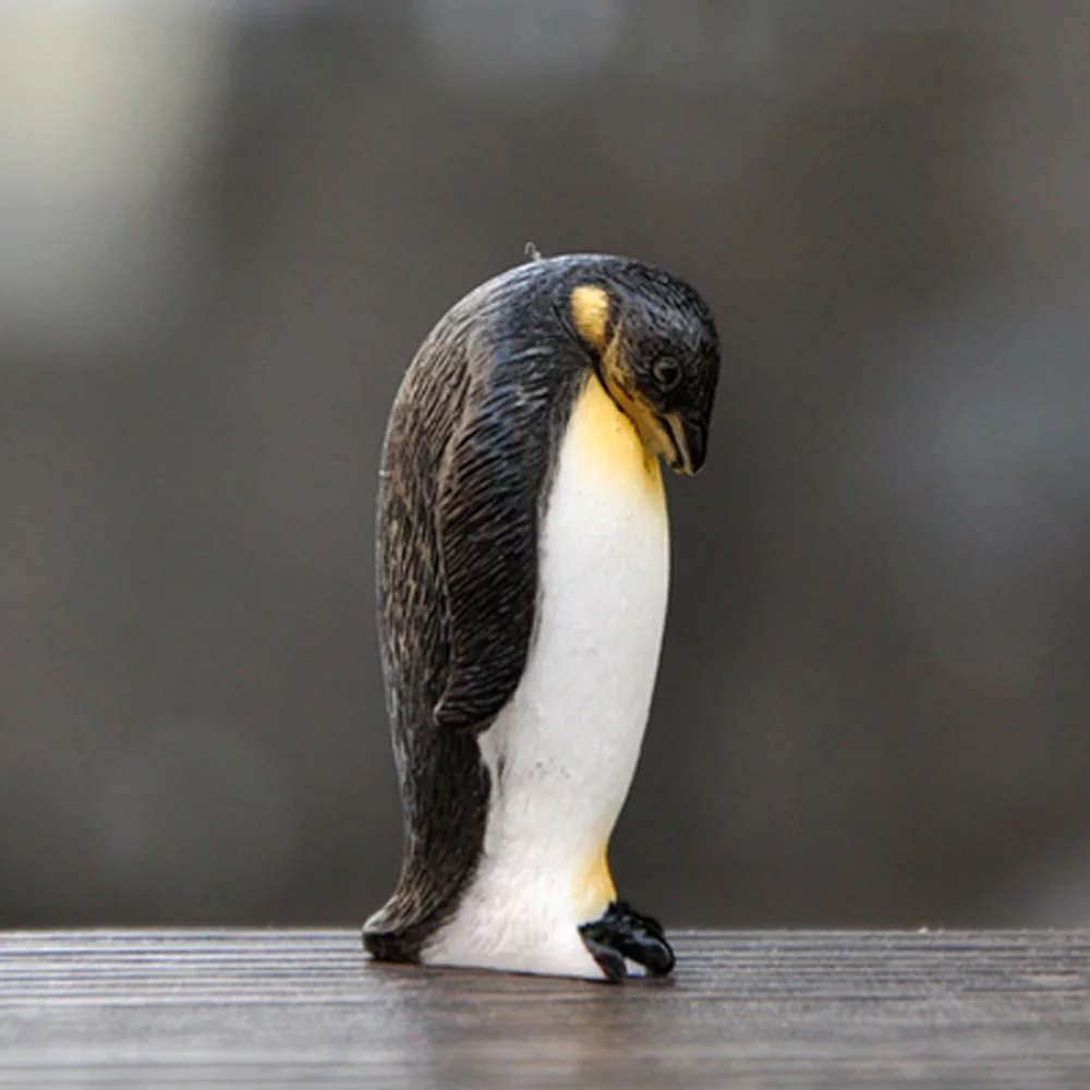 

Office Resin Model Penguin Iceberg Craft Micro Landscape Fairy Garden Ornament Winter Figurine Miniature