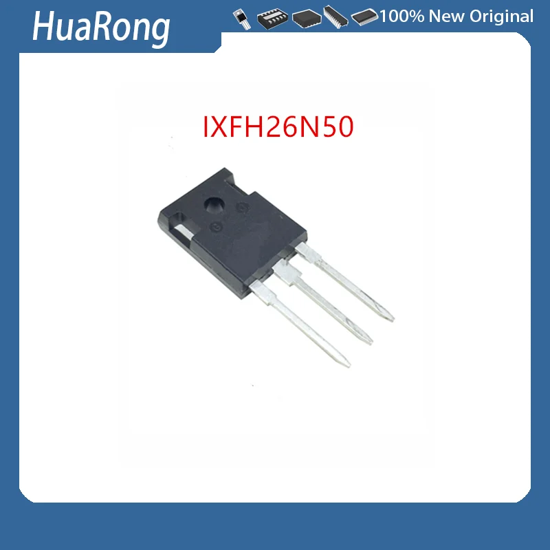 

New IXFH26N50 26N50Q ORIGINAL NEW TO-247 26A 500V N-CHANNEL SI 10PCS/LOT