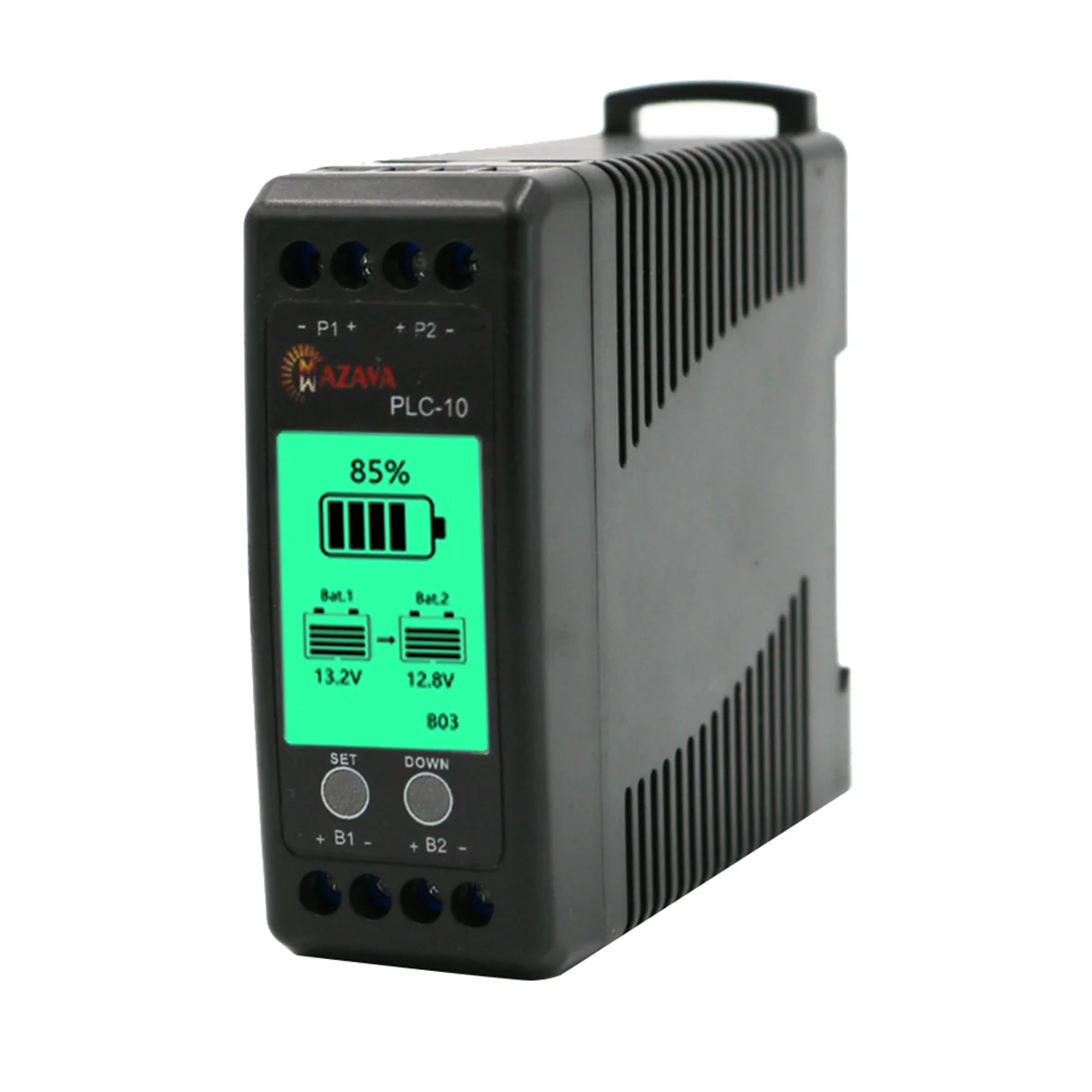 A49T PLC-10 Battery Equalizer Active Gel Lead Acid Li Li-Ion LiFePO4 Battery Balancer 2S 2P 12 24 36 48 96 V