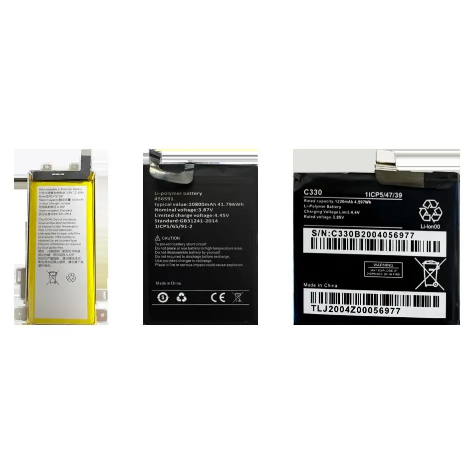 

Mobile Phone Battery Long-Lasting 384796 1220-10800Mah Fit For C330 CVK600 Hht7a Hht7b HMD860 VQT281 456591