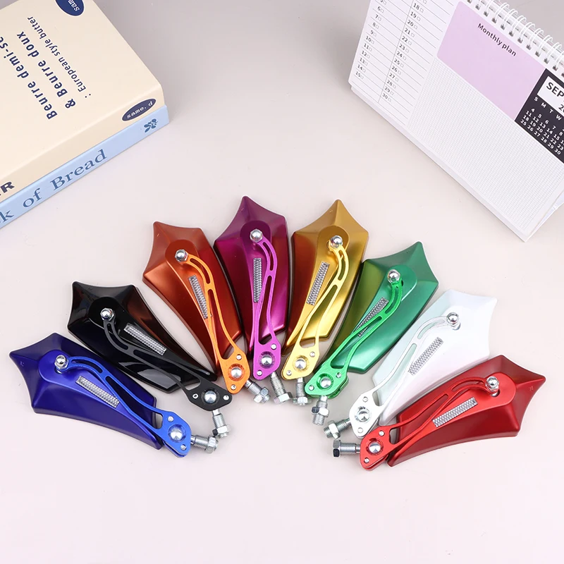 

Universal Motorcycle Motorbike Bike Rear View Side Scooter ATV Bicycle Rearview Mirrors Retrofit Decorations