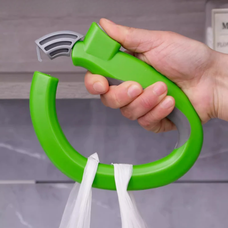 Vegetable Lifter Anti-strangler Household Creative Portable Carrier Anti-slip Plastic Bag Handle Labor-saving Shopping Device