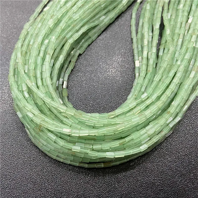 Natural Stone Rectangle Cube Beads for DIY Accessories