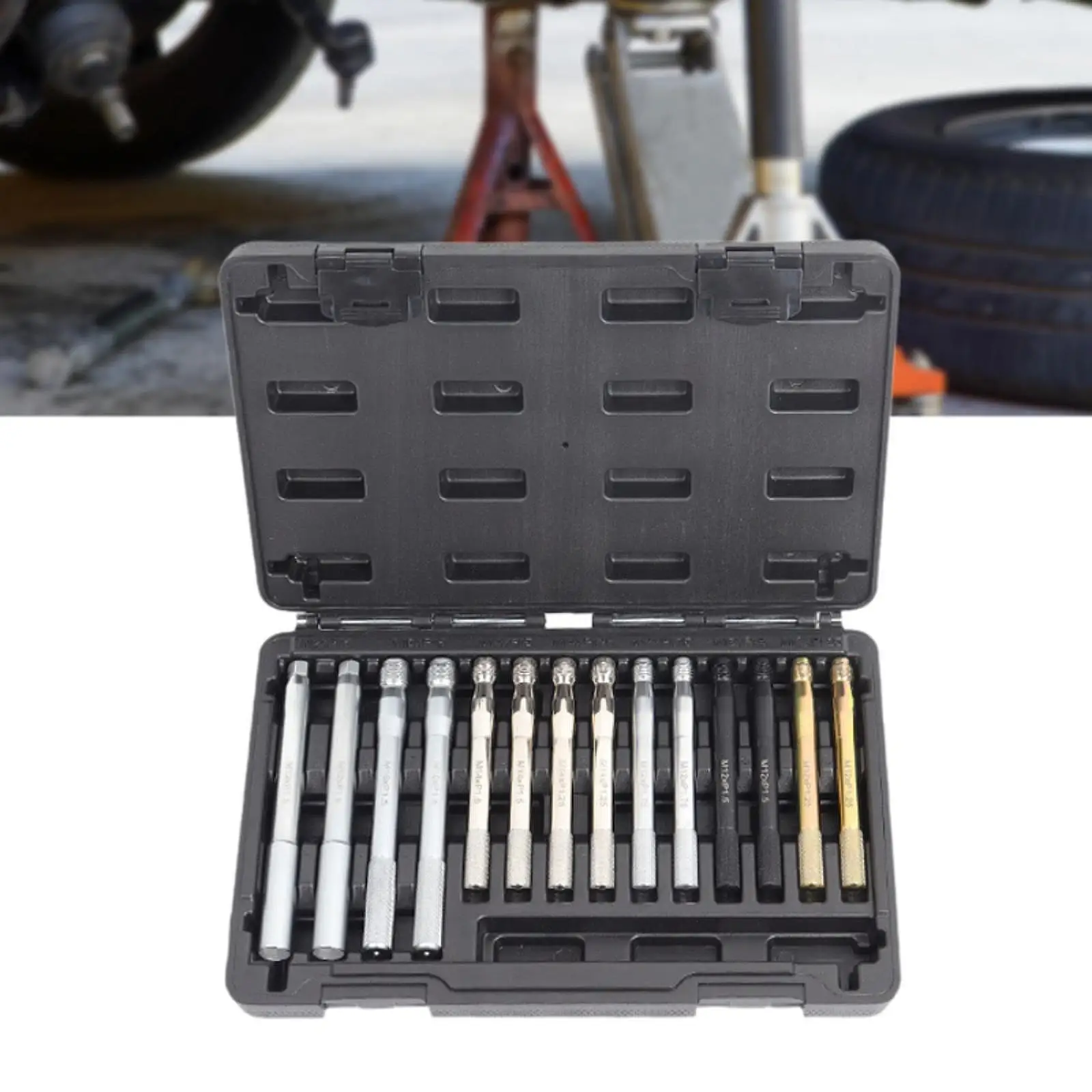 

14Pcs Wheel Alignment Pin Balancing Tool Premium Tire Installation Tool Set