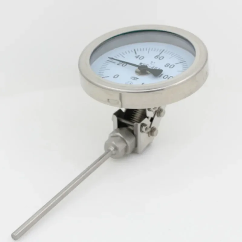 

Vientiane Head Weldless Bi-metal Thermometer Kit 1/2" BSP OD 6mm 0~120 degree Beer Brewing Thermometer Homebrew Kettle L100mm