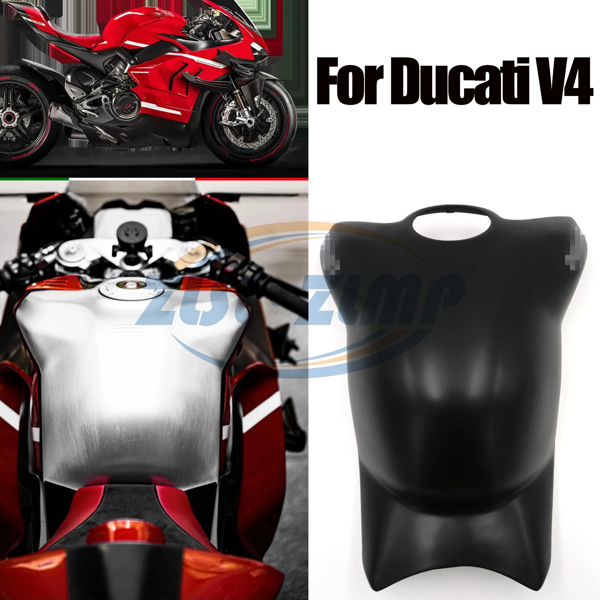 

Motorcycle Carbon Fiber Fuel Tank Cover Protector For DUCATI Panigale V4/R 2018-2021/ Streetfighter V4 S 2020-2022 Accessories