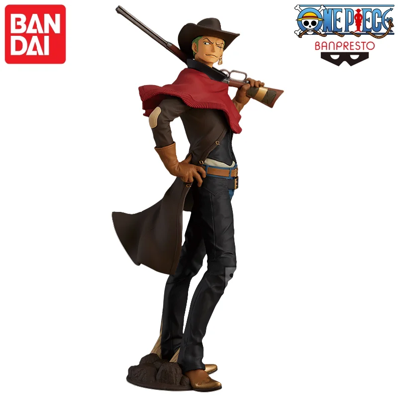 Auf Lager Bandai Banpresto Original One Piece Ruffy Roronoa Zoro Nami Modellpuppe Brandneue Box-Actionfigur Anime-Charaktere