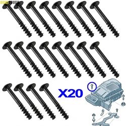 20x For AUDI A1 A3 A4 A5 A6 Q2 Q3 Q5 Air Filter Cleaner Intake Box Housing Lid Retaining Screws Bolt Retainer Assembly WHT002087