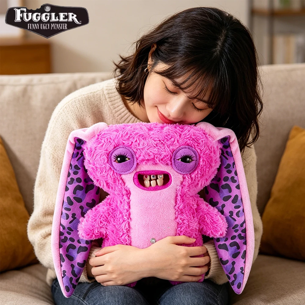 Baddies Fuggler Original Monster Plush Doll FUGG Lord Long Ears Rabid Rabbit Annoyed Alien Charming and Cute Crew Toys Gift