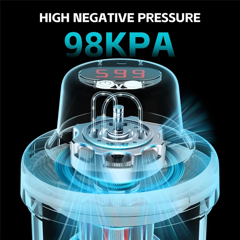 

B97A-Resin Bubble Remove 99% Of The Air Bubble Within 6-10 Mins 98Kpa Vacuum Degassing Chamber,For Epoxy A UK Plug