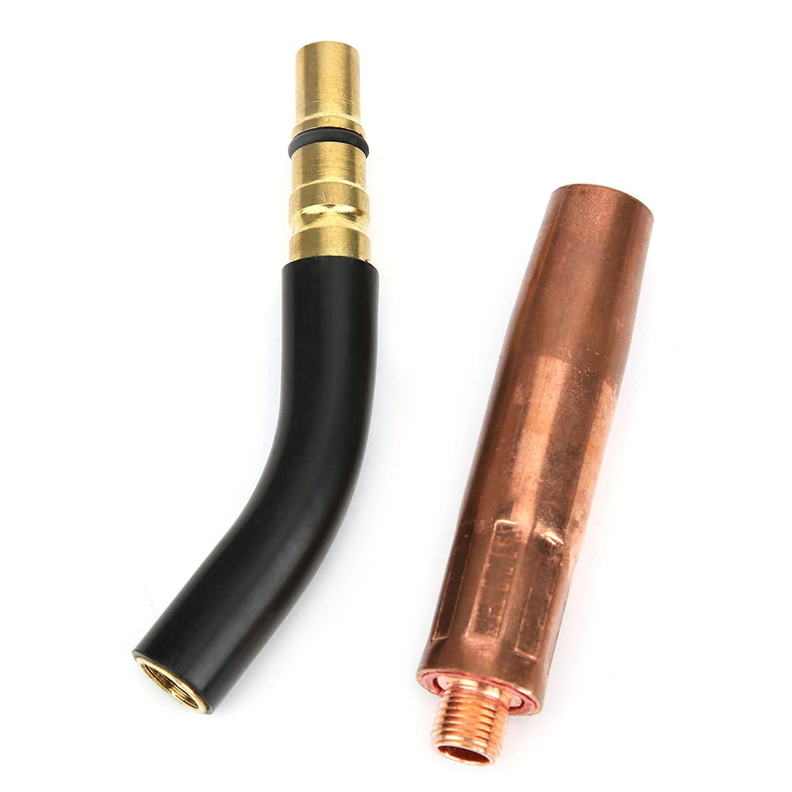 200A Swan Goose Neck Welding Torch Connecting MIG/MAG Gun Tube W/Nozzle 9mm Brass