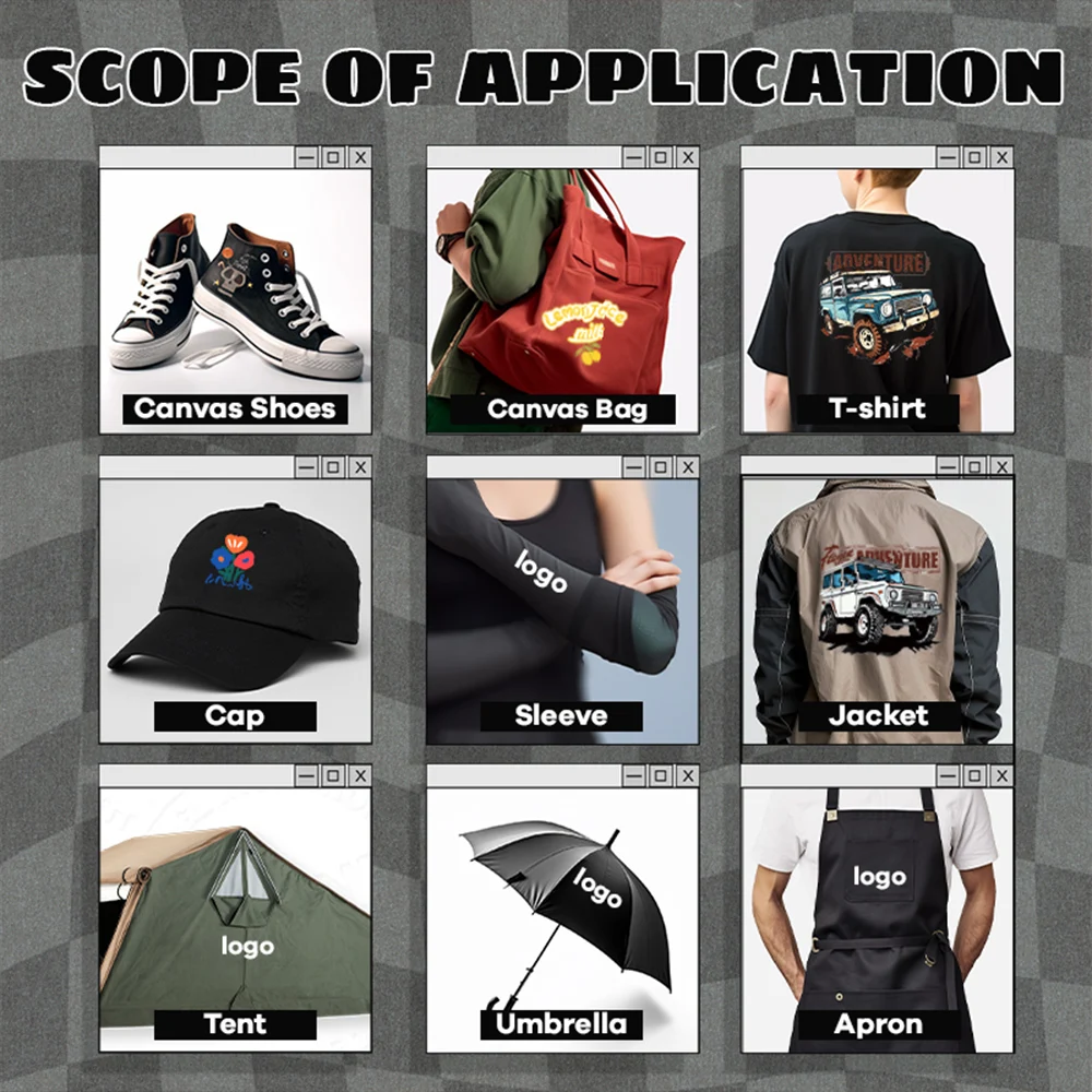 Autocollants de transfert personnalisés pour vêtements, autocollant de repassage, étiquette de poitrine de texte, patch en PVC, image