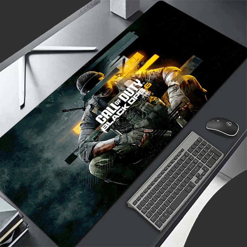 Game C-Call of Duty Black Ops 6 Mouse pad large keyboard pad non-slip desk pad game player computer desk pad PC carpet Mousepad