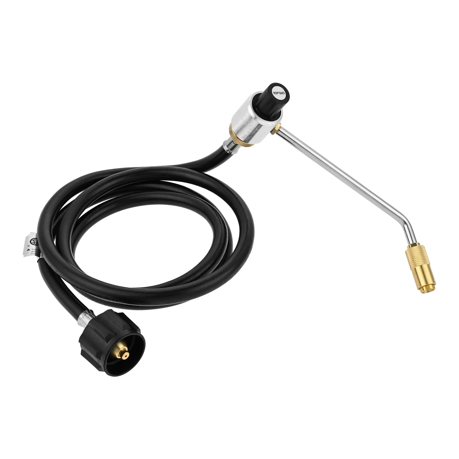 6 Feet Propane Adapter Hose 1 lb to 20 lb Converter with 5430 Pressure Stove Regulator Replacement for Coleman Propane Stoves