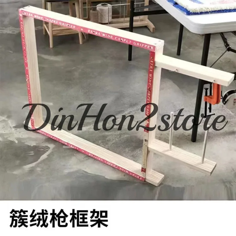 60/70/80/90cm Tufting Frame Large tuft Frame Rug tuft Frame Punch Needle  Carpet Making  for use with