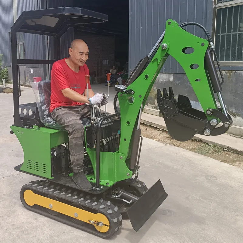 Hydraulic Mini Excavator 0.8 Ton 1 Ton 2 Ton Home Use Crawler Small Digger EPA/CE Customization Excavators